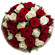 букет из красных и белых роз. Маврикий